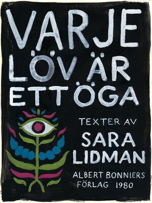 cover image of Varje löv är ett öga